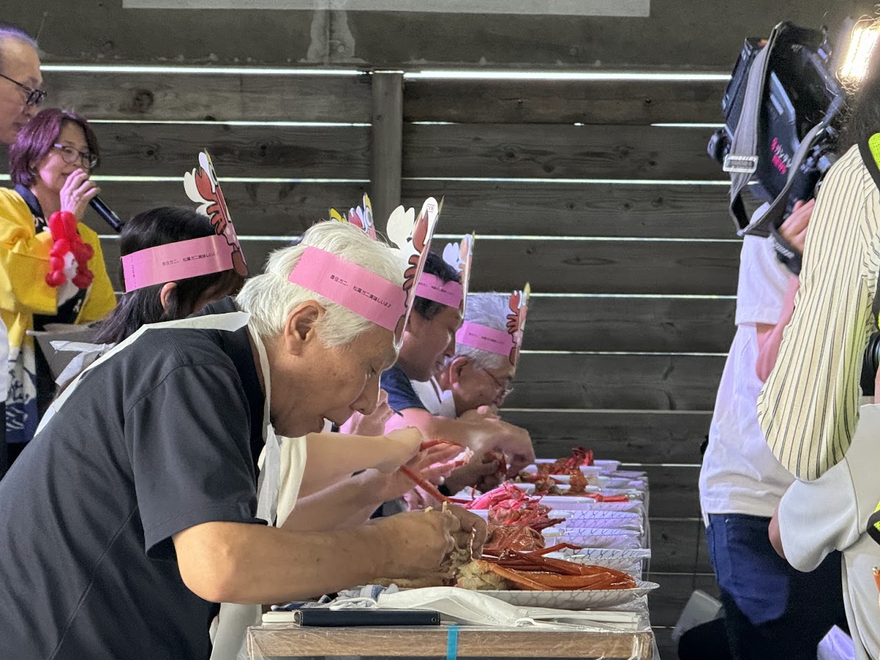 香住ガニ食べ方上手選手権