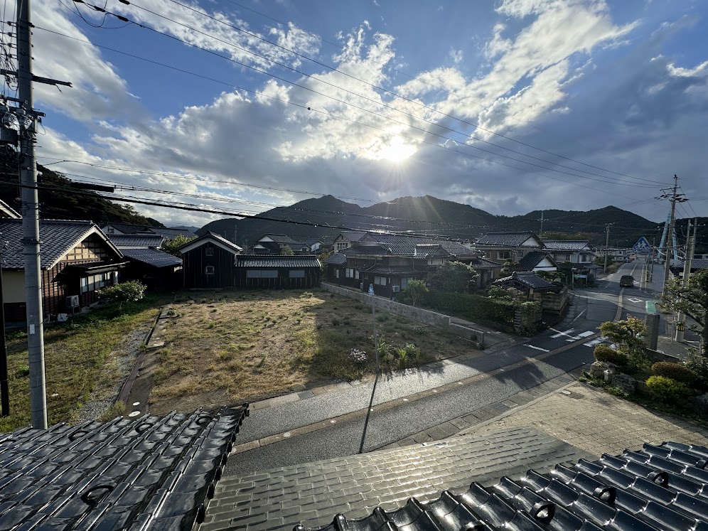 かどや２階からの風景