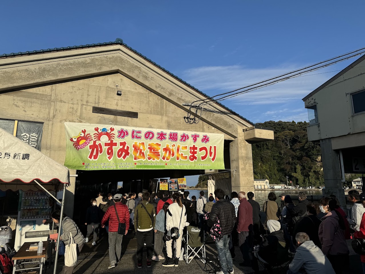 朝、8時前頃の様子